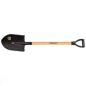 Vanga Com Ponta 402/00 Em Aço Com Cabo De Madeira 71 Cm Com Empunhadura Plástica Reta Erg