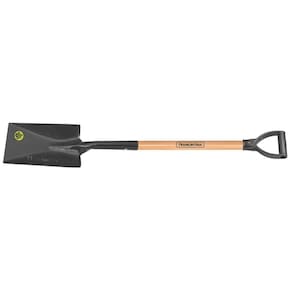 Vanga Quadrada 424/00 Em Aço Com Cabo De Madeira 71 Cm Com Empunhadura Plástica Reta Ergo
