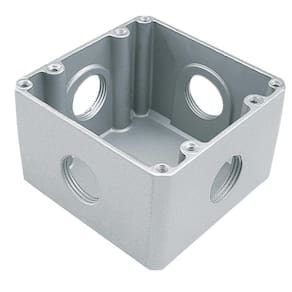Caixa De Piso 4x4 Alta 3/4" Tramontina