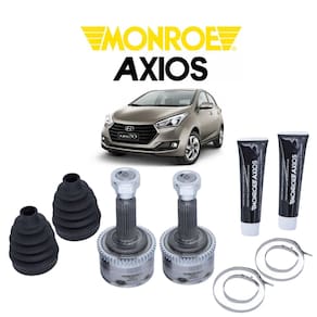 Par Junta Homocinética Fixa 20x25 Axios Hyundai Hb20 2012 A 2018 Dianteira