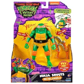 As Tartarugas Ninja Boneco Deluxe Michelangelo de 14CM SUNNY 3671