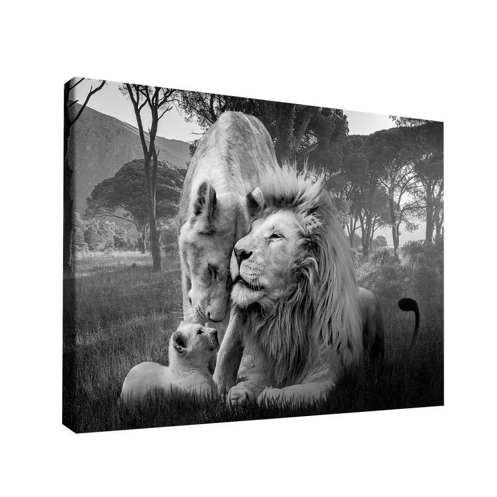 Quadro Família Fabulosa Br Artes Pequeno 60x40