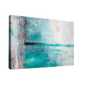 Quadro Pintura água Abstrato Br Artes Médio 84x54
