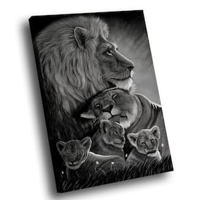 Quadro Família Abençoada Br Artes Grande 118x78