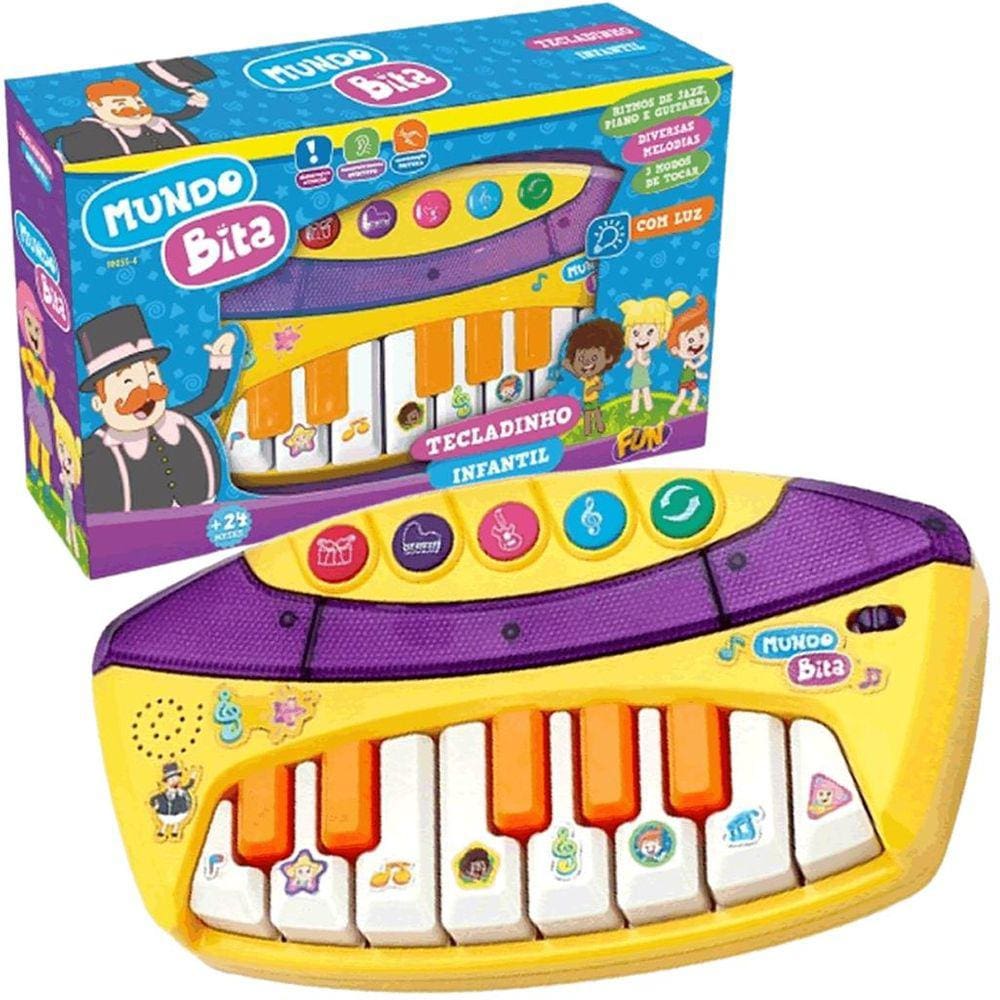 Piano Infantil Musical - Fisher-Price - Panda - Fun Divirta-se