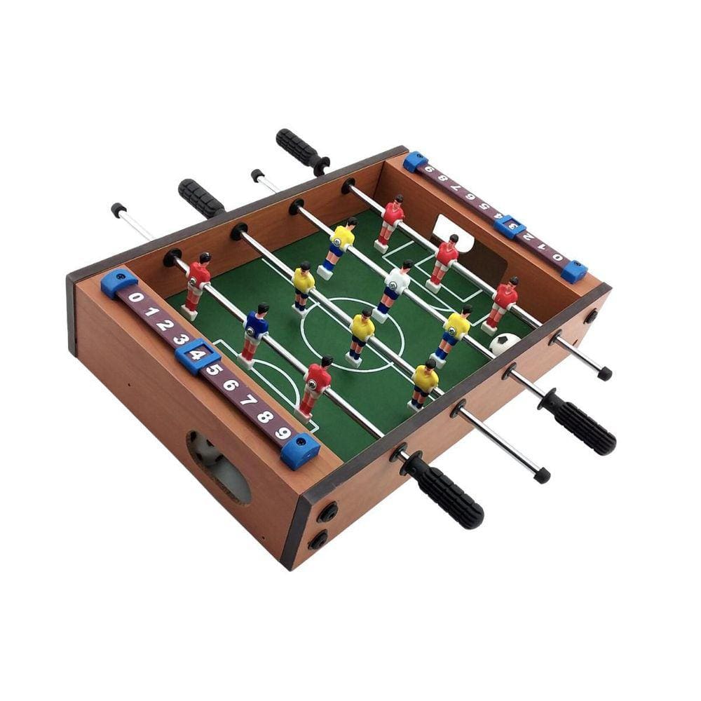 Jogo Futebol De Mesa Game Chute 2 Em 1 BrinqueMix Brinquedo