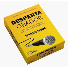 Jogo Desperta Orador - Autor Marco Meda - 80 Cartas