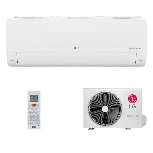 Ar-condicionado Split LG Inverter Quente e Frio, 9000 BTUS S3NW09AA31CEB2GA - 220V Menor preço em Ar-condicionado Split LG Inverter Quente e Frio, 9000 BTUS S3NW09AA31CEB2GA - 220V