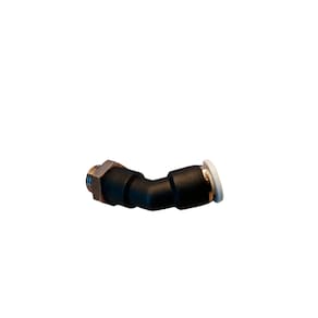 Conexão Engate Rápido Pneumática Cotovelo 45° 8mm x 1/4" Pol. - Werk Schott