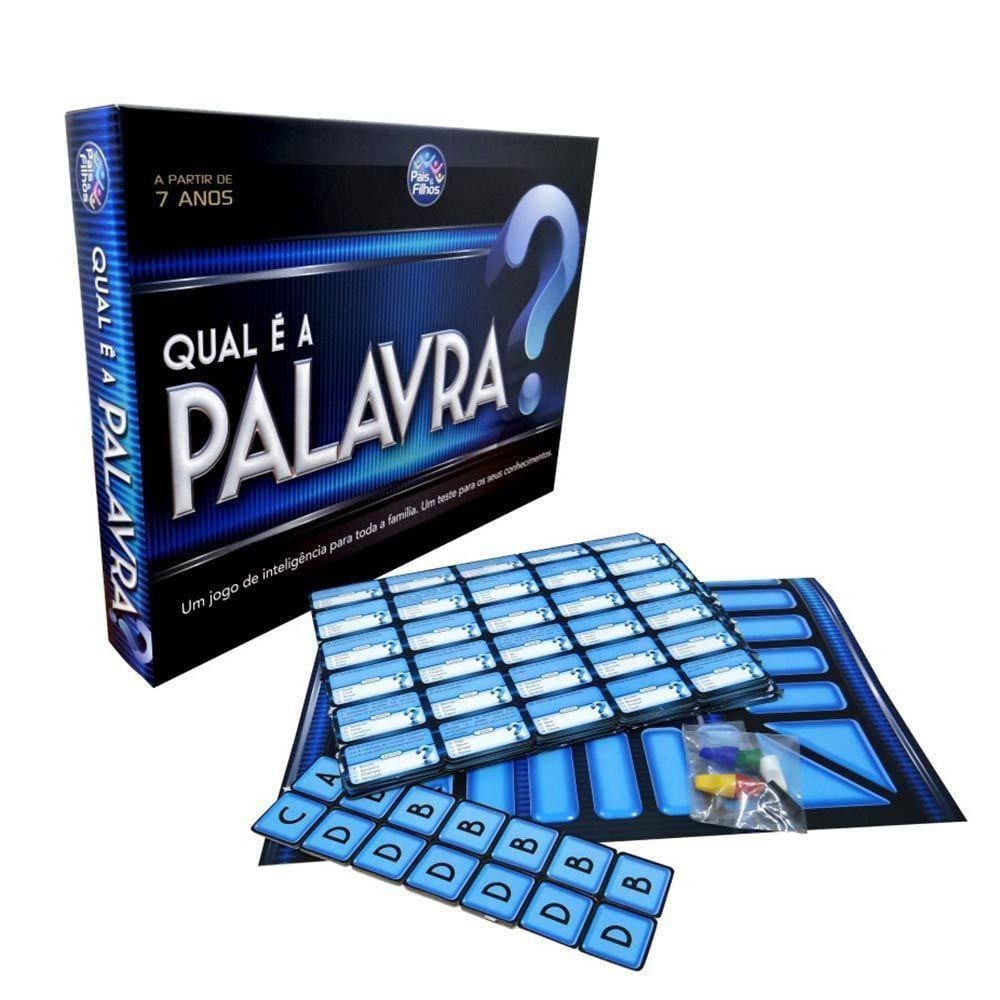 Jogo de Tabuleiro - Pega Palavra - Game Office - 3 a 8 Jogadores - Toyster