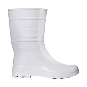 Bota Pvc Com Forro Branca Numero 33/34 Crival