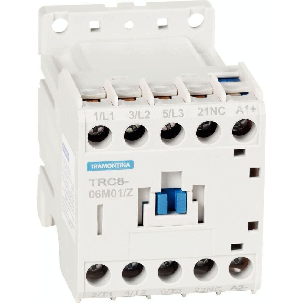 Minicontator Tripolar Tramontina Trc8-06m01/z 6a 24vcc 1nf Tramontina