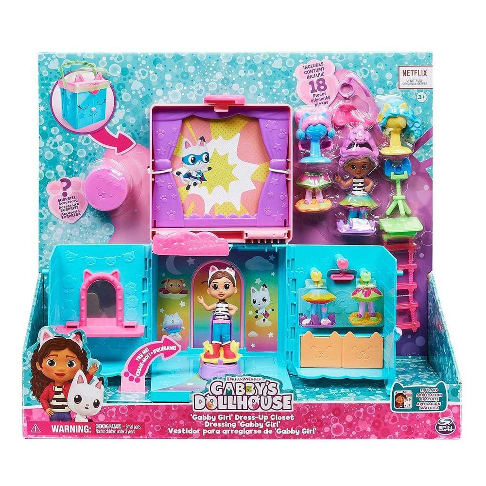 Gabby`S Dollhouse Closet Arco-Íris - Sunny 003639