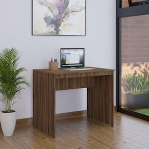 mesa de escritório e nogal 90 cm