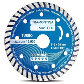 Disco De Corte Diamantado 4.3/8" Tramontina Premium Tramontina