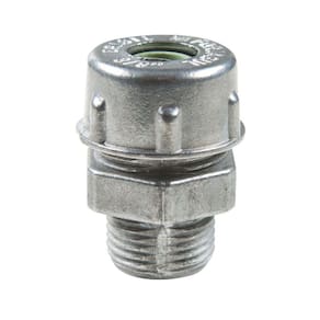 Conector Prensa-cabo 3/4" Em Alumínio - Bucha Na Cor Terra Tramontina