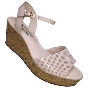 Sandália Anabela Bottero 355765 Feminina - Rosa
