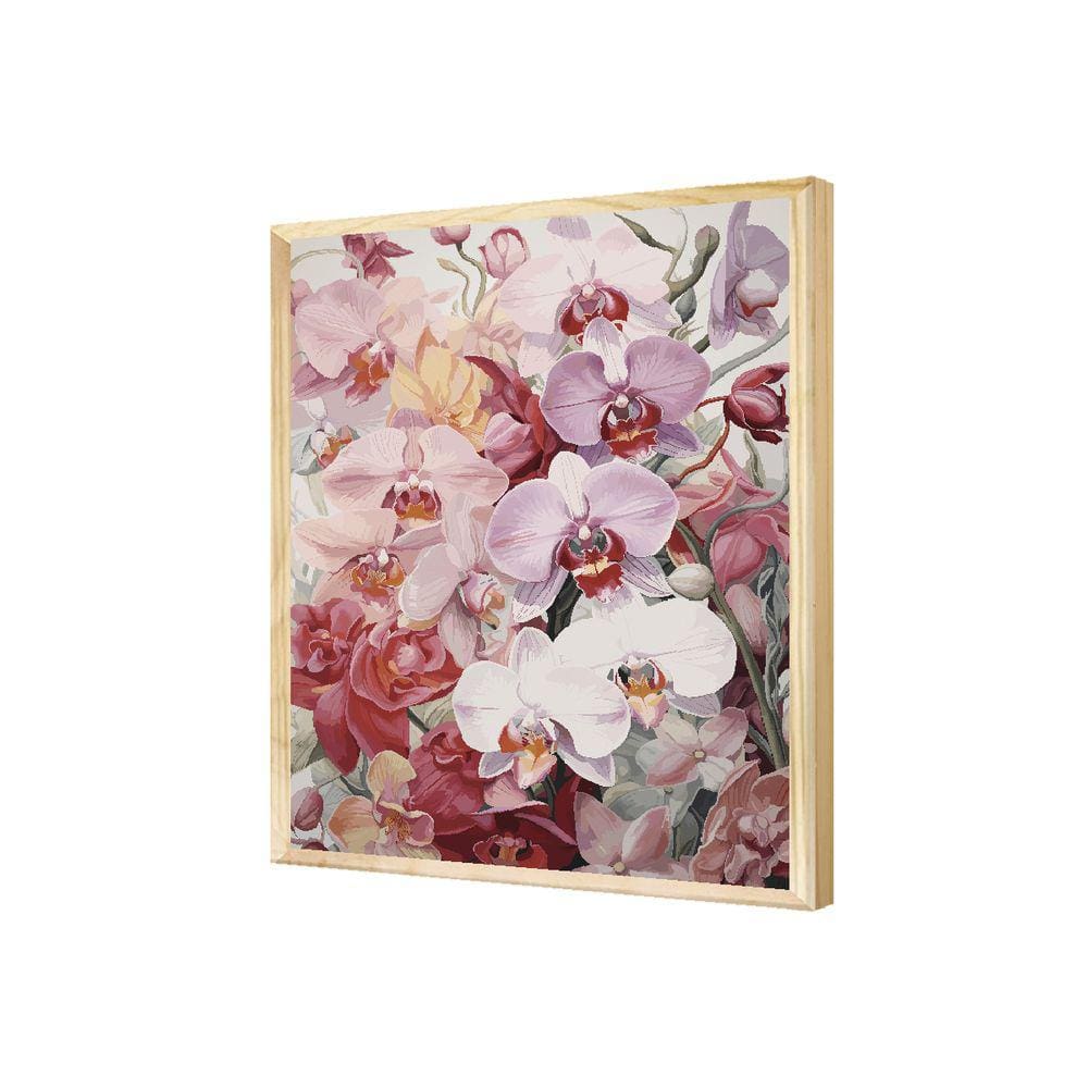 Quadro Flores Rosa Plantas Natureza Jardim