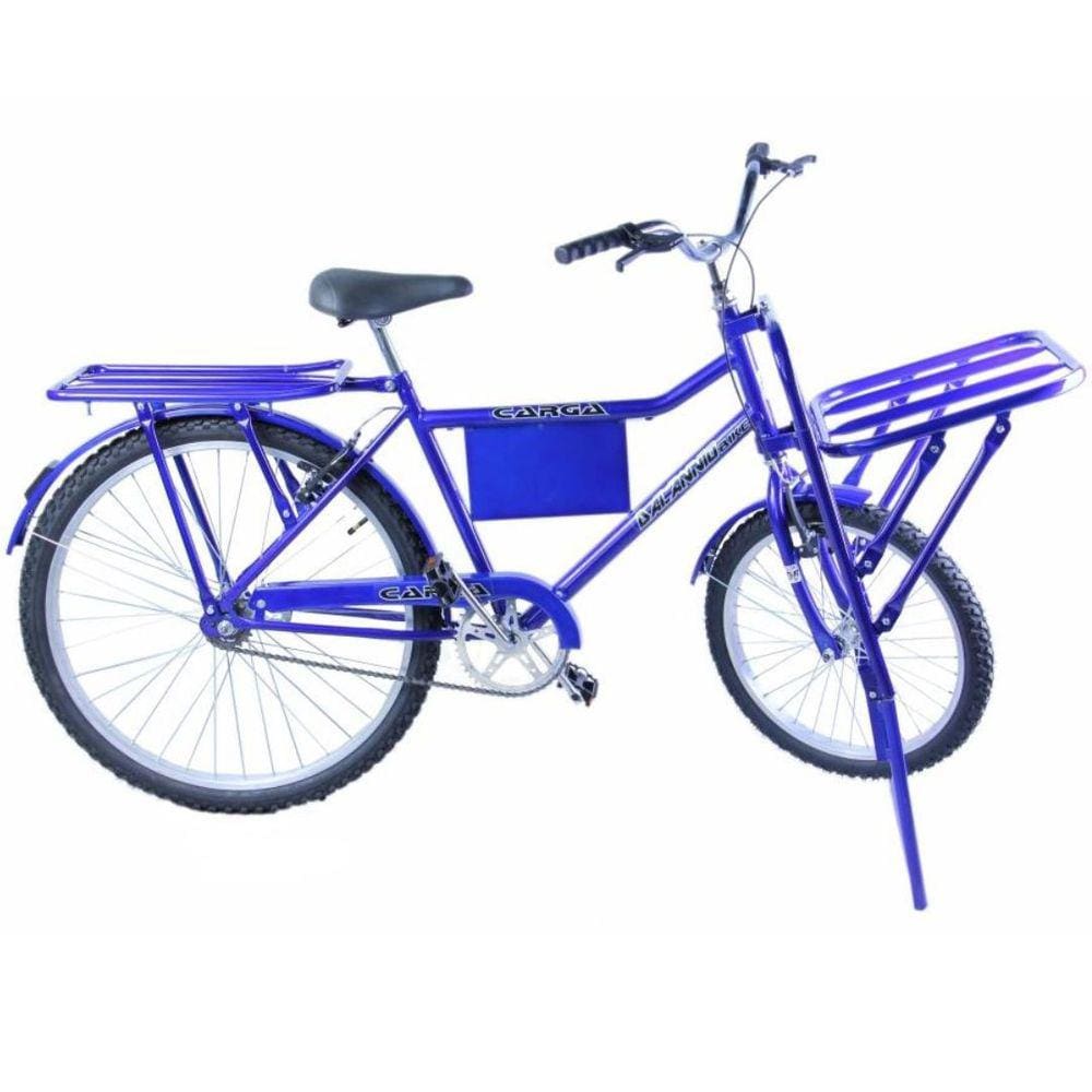 Bicicleta Dalannio Bike Carga Aro 26 Rígida 1 Marcha - Vermelho