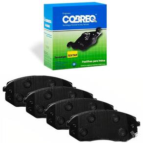 Kit Pastilha Freio Ix35 Cadenza 10 A 18 Dianteira Cobreq