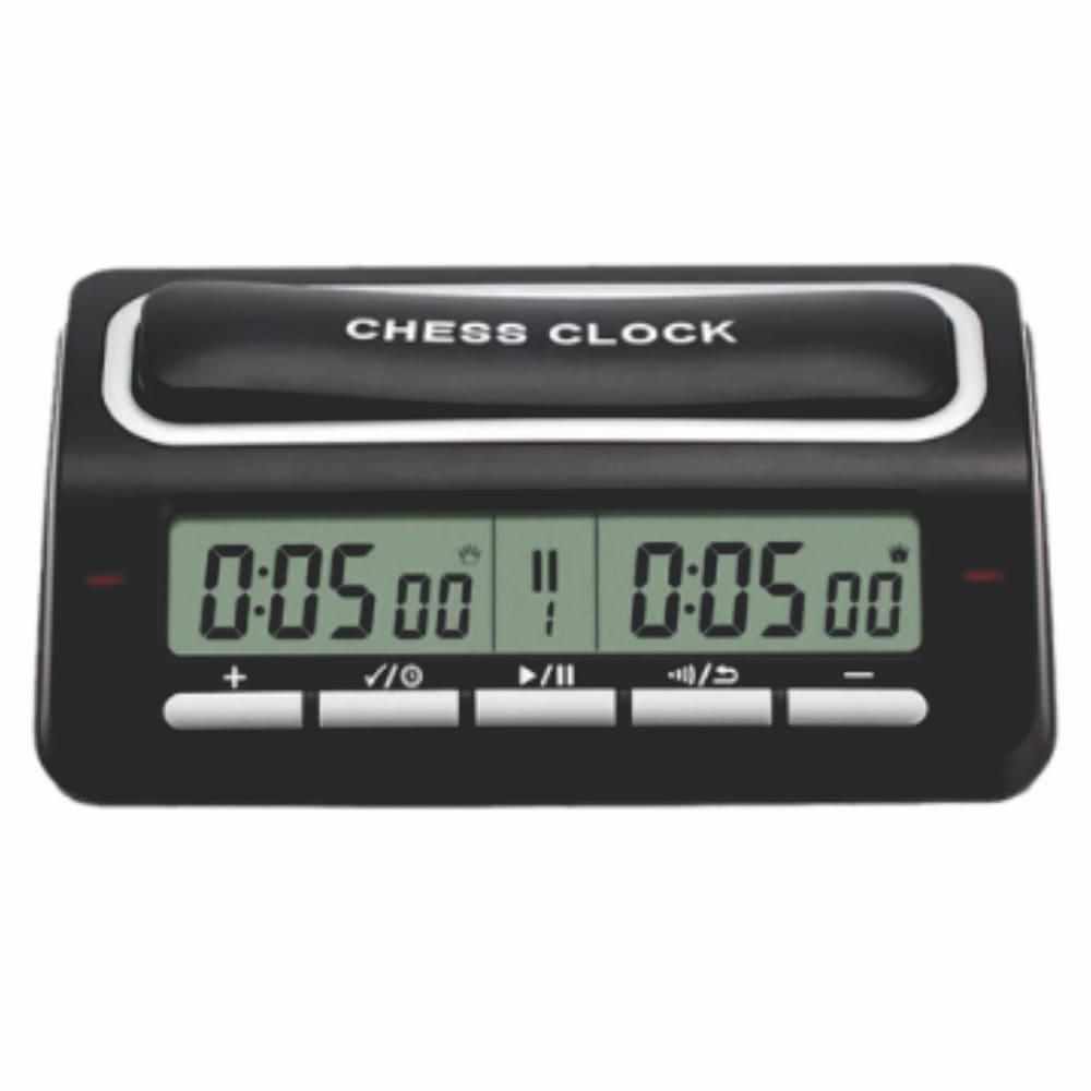 Relógio Xadrez Digital Chess Clock Preto