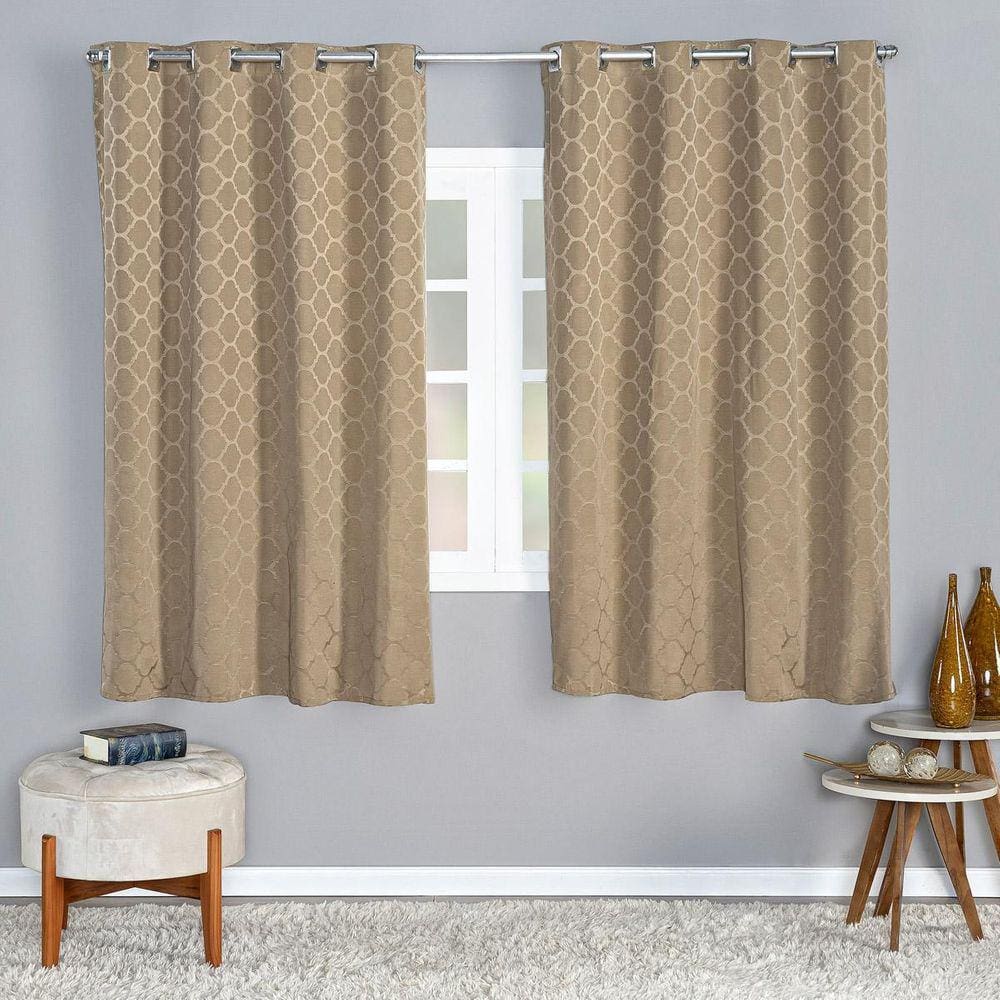 Cortina Dallas 2,80M X 2,30M Corta Luz Porta Balcão Cáqui