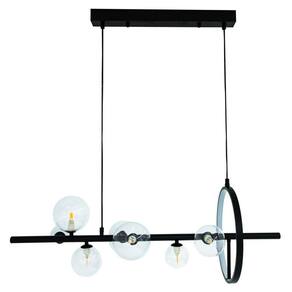 Pendente 90cm 15W 3000K Versus Bella Iluminação Preto