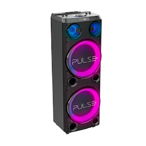 Caixa de Som Pulse Torre Double  SP508 12`` LED Bluetooth 2300W