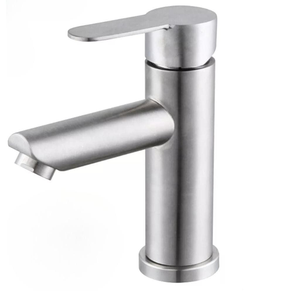 Torneira Banheiro Inox Fosco - Elegância