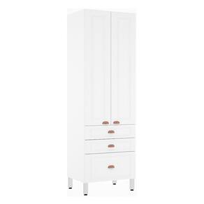 Paneleiro 70cm 2 Portas 2 Gavetas e 1 Gavetão Cristal Luciane Móveis
