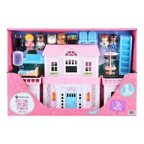 Casinha De Campo Completa Playset 16 Peças Com Luzes E Som