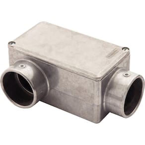 Condulete Fixo 1.1/4" Tipo Lr Tramontina Com Tampa E Sem Rosca Tramontina