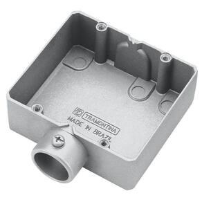 Condulete Duplo 3/4" Tipo "ed" - Sem Tampa / Sem Rosca / Sem Pintura Tramontina