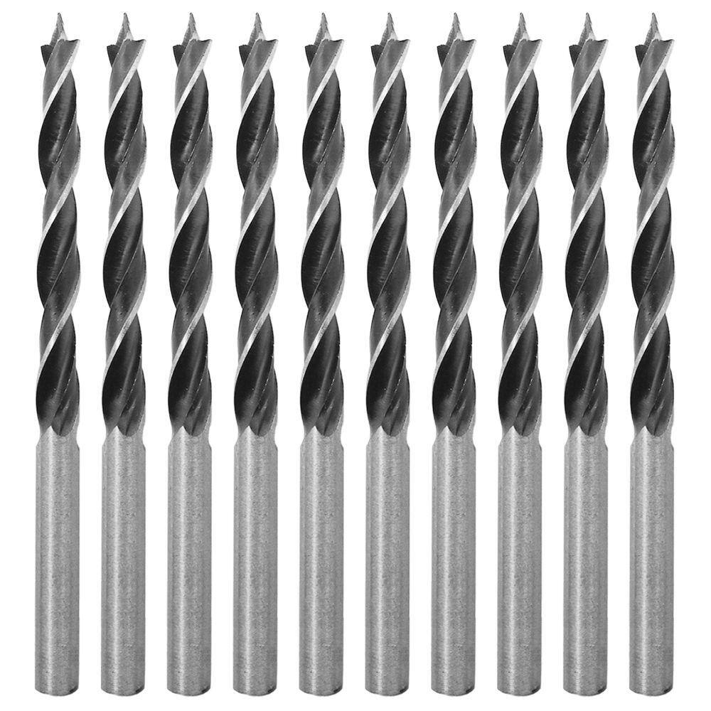 Broca Para Madeira Em Aço Carbono 3 Pontas 6X90MM Tradestar