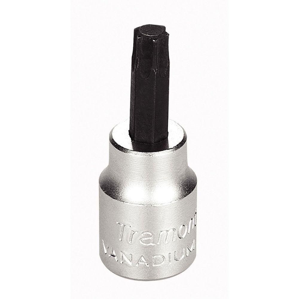 Soquete Em Aço Cromo Vanádio Ponta Trafix T40 - Encaixe 3/8" Tramontina Pro Tramontina
