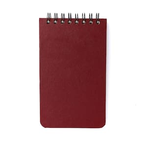 Bloco Wire-O 80 Folhas Pautado 12x20 Cicero Vermelho Quente