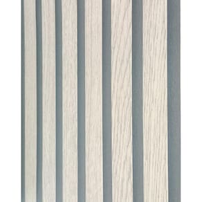 Papel de parede vinilico estilo ripado marfim - UNIQUE5067