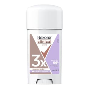 Desodorante Antitranspirante Clinical Extra Dry Creme Women Rexona 58g