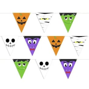 Bandeira Monstrinhos Halloween