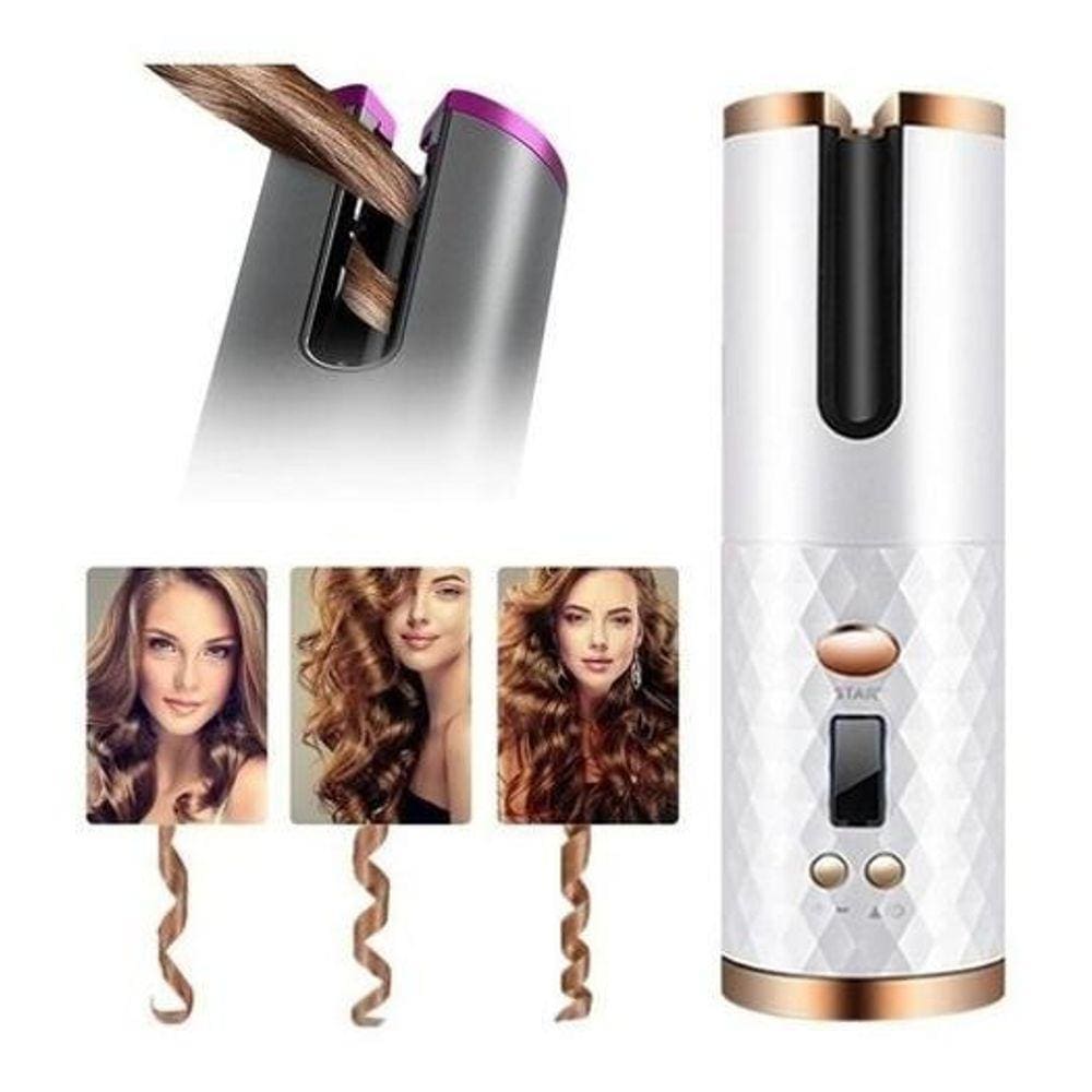 Modelador Ondulador De Cachos Automático Sem Fio Portátil