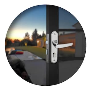 Fechadura Para Porta Externa Espelho Concept 405 Cromada Pado 40mm