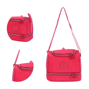 Lancheira Térmica Up4You Rosa Juvenil Luxcel LA51554UP