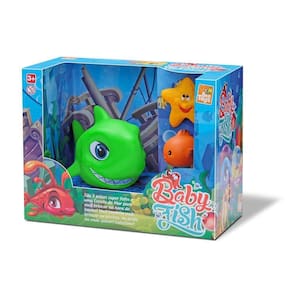 Brinquedo Tubarão Para Banho Baby Fish Bee Toys Ref 591