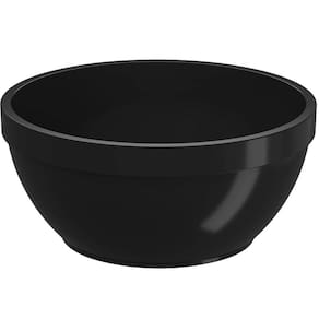 24 Cumbucas Pretas 300ml Uno Coza Tigela Bowl Culinário 11,5x5cm Redondo