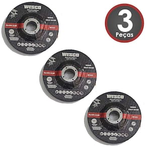 Conjunto De 3 Discos Abrasivos Ws8970.1 Wesco