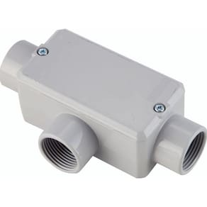 Condulete Fixo 2" Tipo "t" - Com Tampa / Com Rosca / Com Pintura Tramontina