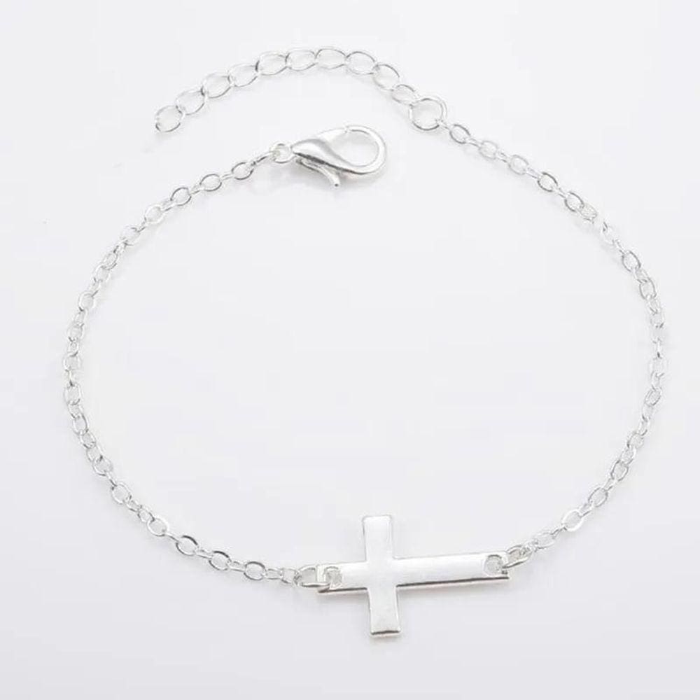 Pulseira com Cruz Simples
