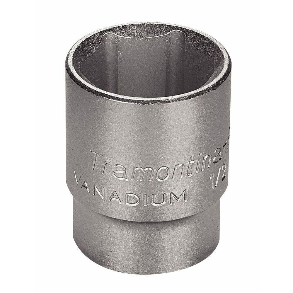 Soquete Sextavado Em Aço Cromo Vanádio 1.3/16" - Encaixe 1/2" Tramontina Pro Tramontina