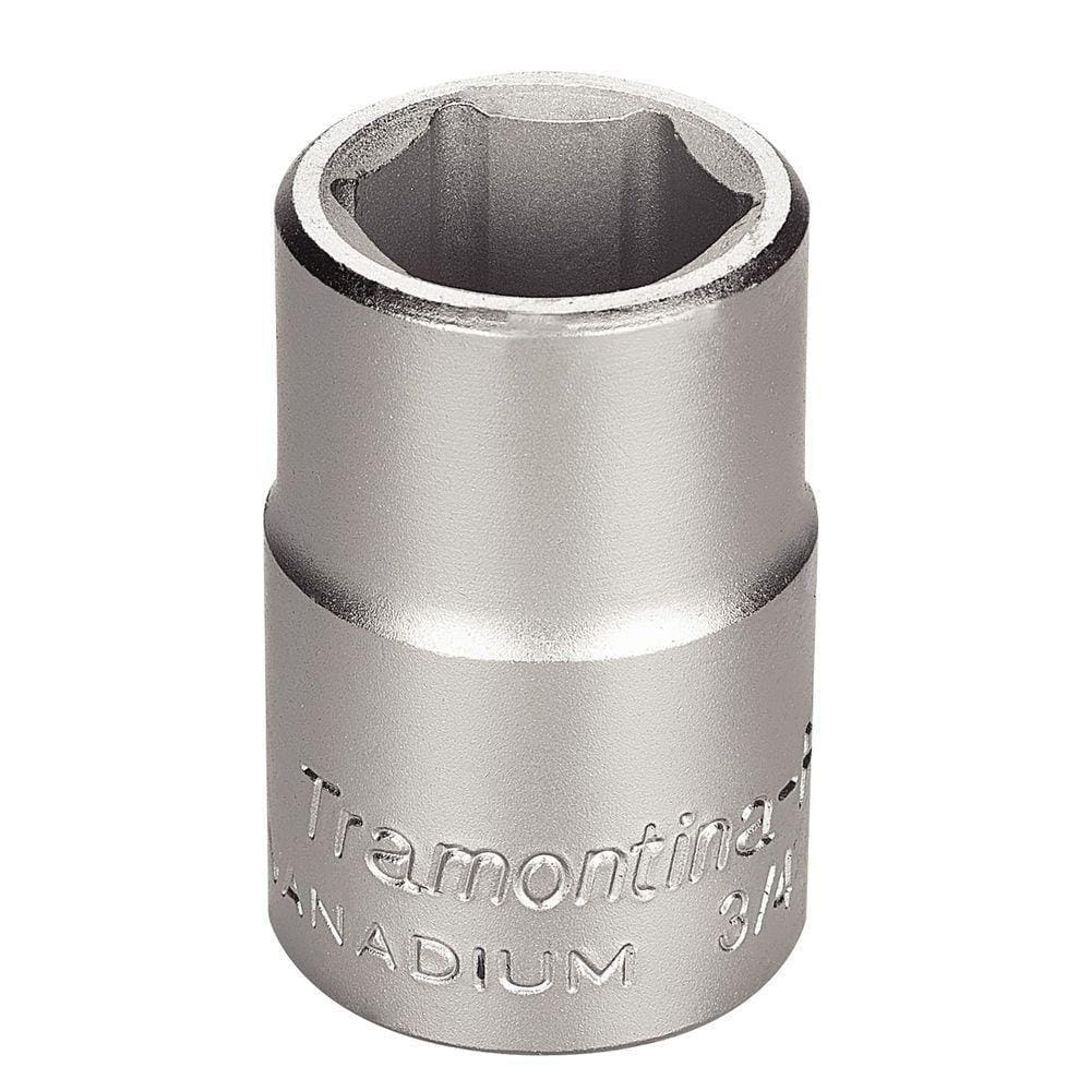 Soquete Sextavado Em Aço Cromo Vanádio 22 Mm - Encaixe 3/4" Tramontina Pro Tramontina