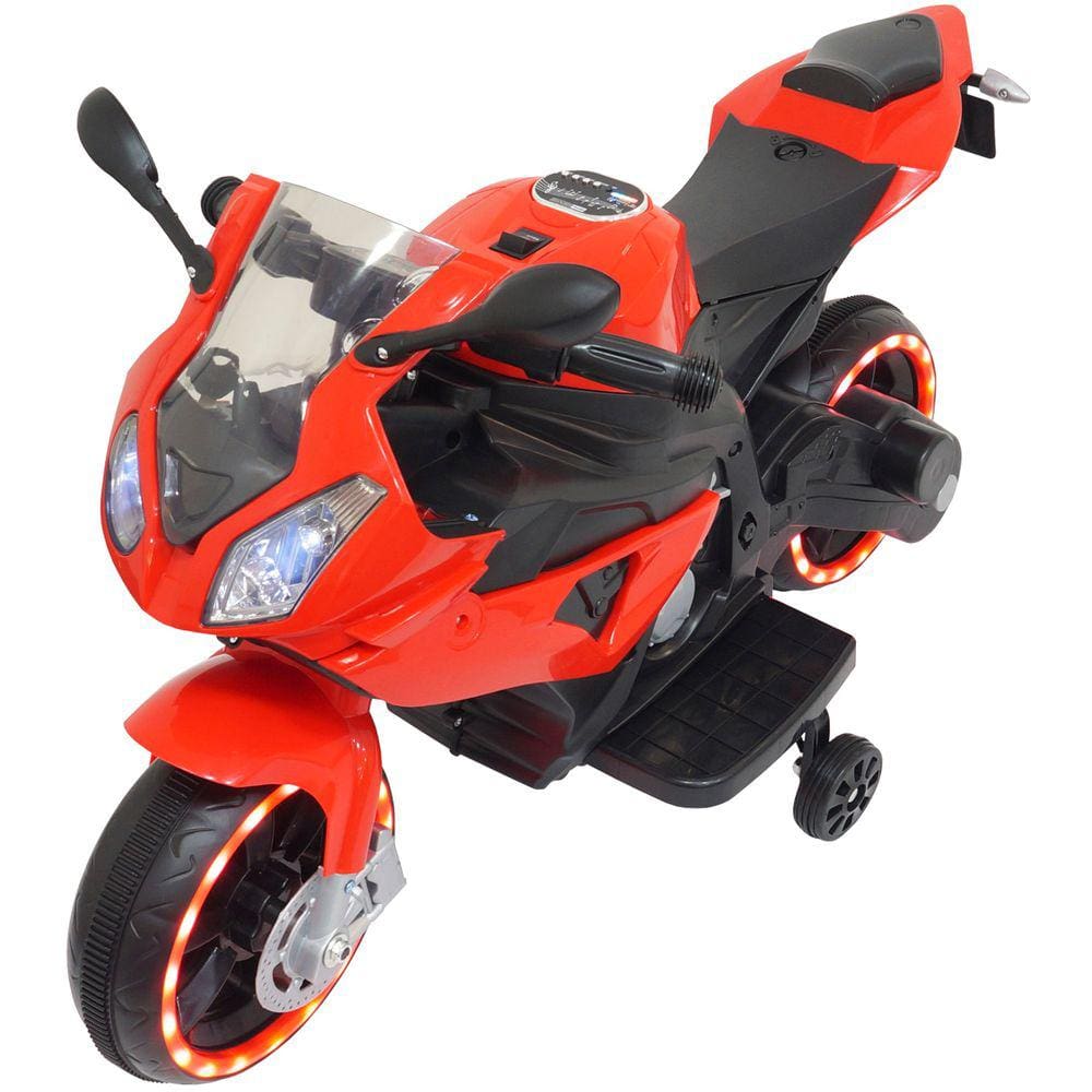 Moto Elétrica Infantil Bandeirante Gatinha Branca e Rosa 6V - Carrefour -  Carrefour